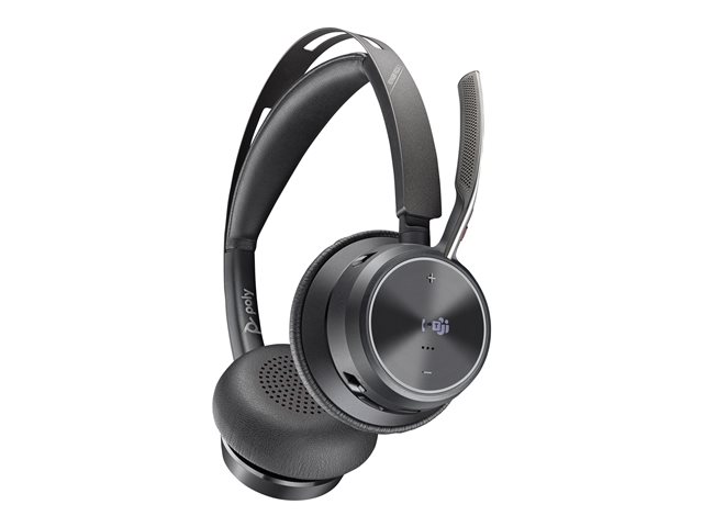 HP Poly Voyager Focus 2 USB-C-C con certificación Microsoft Teams + adaptador USB-C/A HP Poly Voyager Focus 2 USB-C-C con certificación Microsoft Teams + adaptador USB-C/A