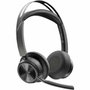 HP Poly Voyager Focus 2 USB-C-C con certificación Microsoft Teams + adaptador USB-C/A