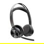 HP Voyager Focus 2 UC Auriculares Inalámbricos USB-C/A Certificados para Microsoft Teams, Oficina/Centro de Llamadas, Negro