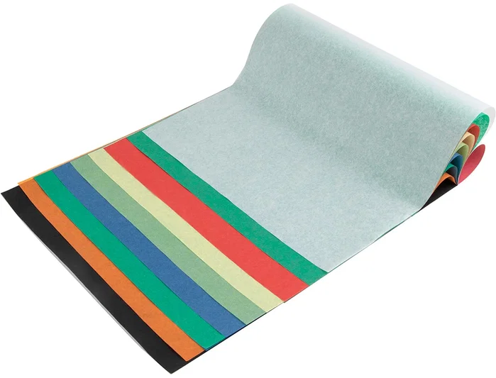 Liderpapel Bloc trabajos manuales Papel Seda 240x315mm 10 hojas Colores Surtidos