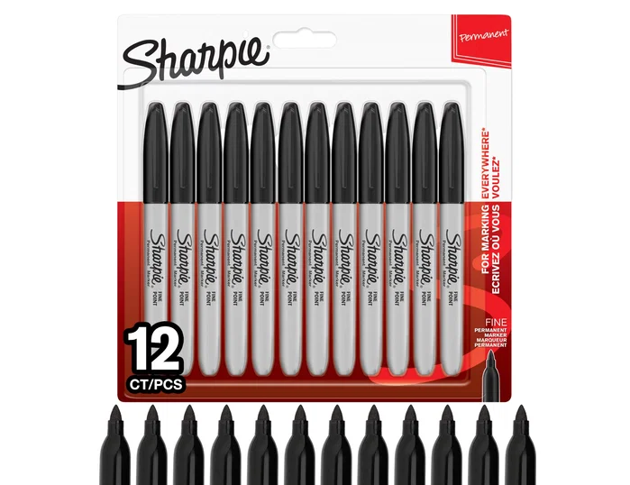 Sharpie Rotulador Permanente Punta Fina Negro