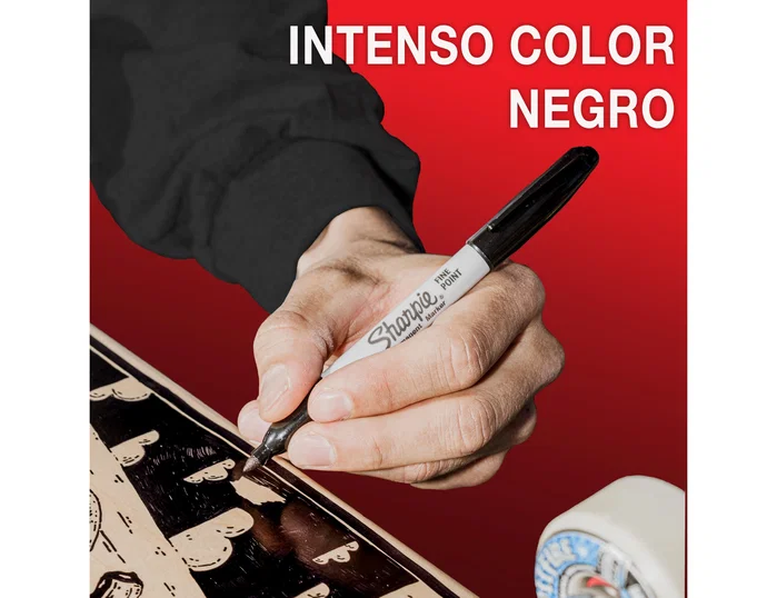 Sharpie Rotulador Permanente Punta Fina Negro