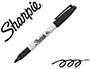 Sharpie Rotulador Permanente Punta Fina Negro Trazo 1mm Resistente Agua 1mm Papel Plastico Metal