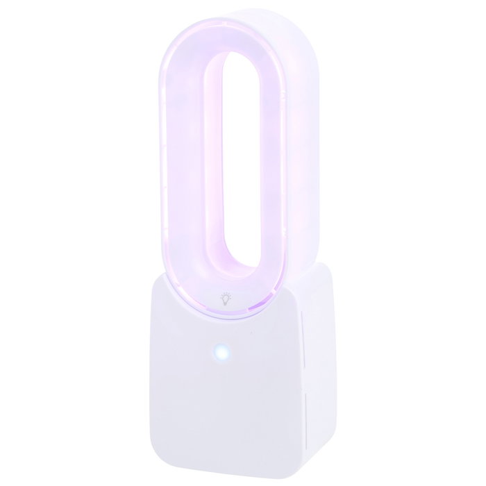 Day Ventilador LED Sin Aspas Portátil Recargable USB 3 Velocidades Day Ventilador LED Sin Aspas Portátil Recargable USB 3 Velocidades