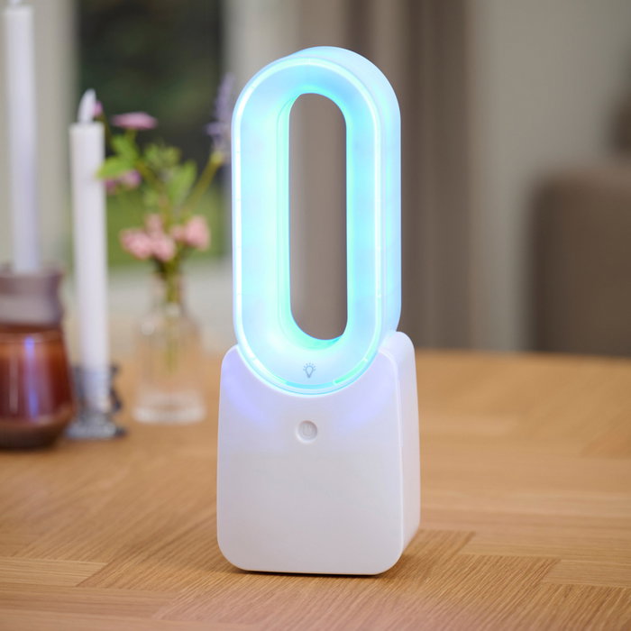 Day Ventilador LED Sin Aspas Portátil Recargable USB 3 Velocidades Day Ventilador LED Sin Aspas Portátil Recargable USB 3 Velocidades