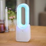 Day Ventilador LED Sin Aspas Portátil Recargable USB 3 Velocidades