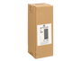 Giftdecor Jarrón Decorativo Cilíndrico de Acrílico Negro, 12 cm de Diámetro x 35 cm de Alto, Aparador o Centro de Mesa (Set de 12)