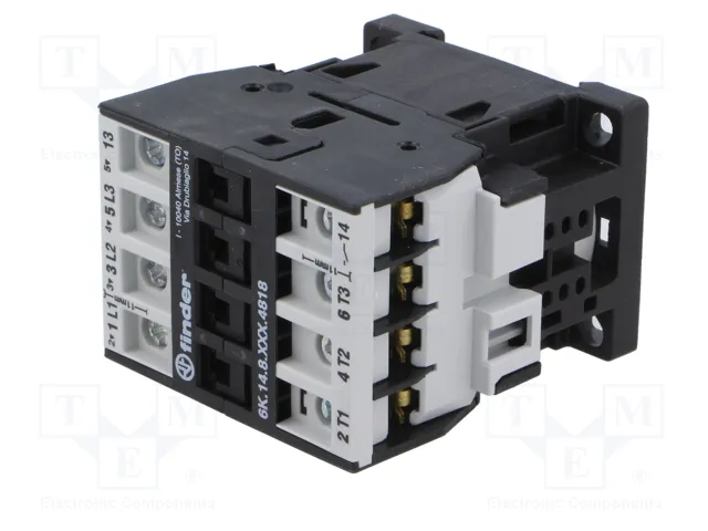 FINDER Contactor 4-polar 6K 24VAC 18A