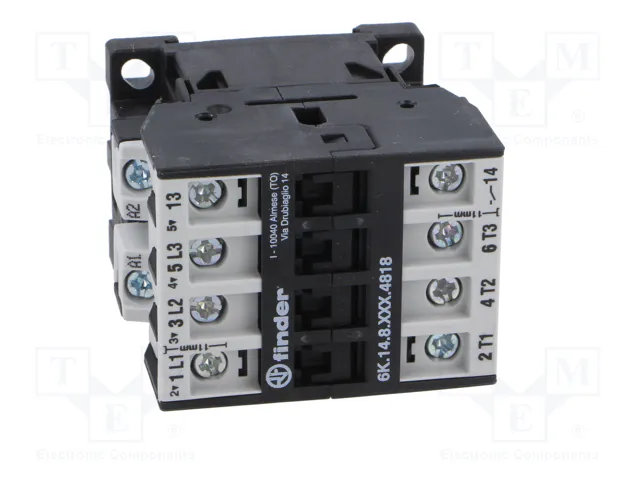 FINDER Contactor 4-polar 6K 24VAC 18A