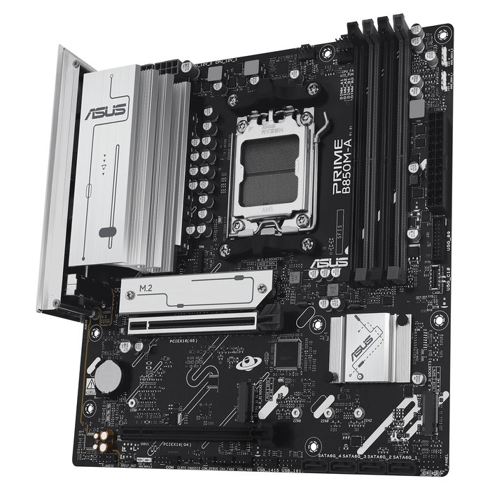 ASUS PRIME B850M-A-CSM Placa Base, Chipset AMD B850, Socket AM5, DDR5, micro ATX