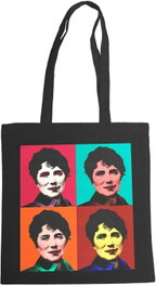 CAMPO DAS REDES Bolsa Rosalía Warhol Negro