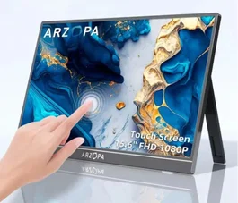 Arzopa A1 T Monitor Portátil Táctil 15,6'' Full HD IPS 60Hz Black