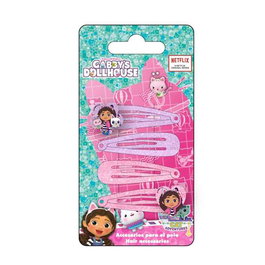 Cerdá Accesorios Pelo Clips Gabby's Dollhouse 4 Piezas Color Pink