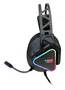 KeepOut Auriculares Gaming HXPRO+ con Sonido 7.1, RGB, Micrófono, para PC y PS4, Color Negro, Conector USB Tipo A