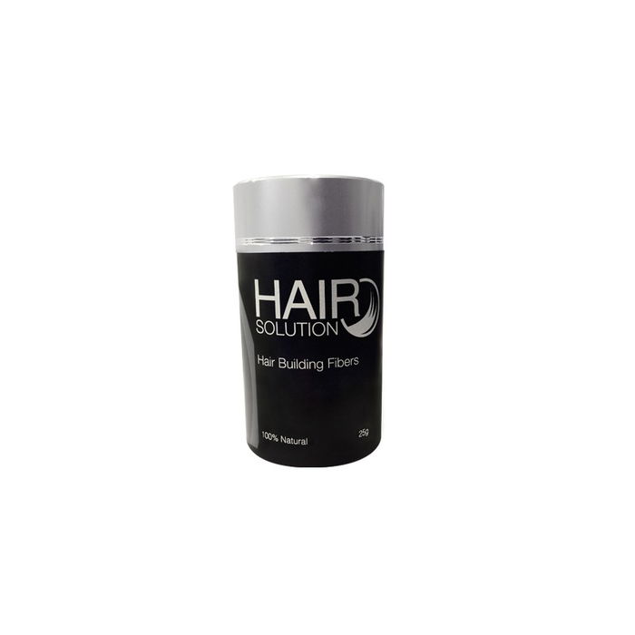 Hair Solution Fibras Capilares Light Brown 25gr - Densificador Capilar para Disimular Calvicie