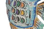 DKD Home Decor Decoración Metal Azul y Multicolor 17x6x14 cm