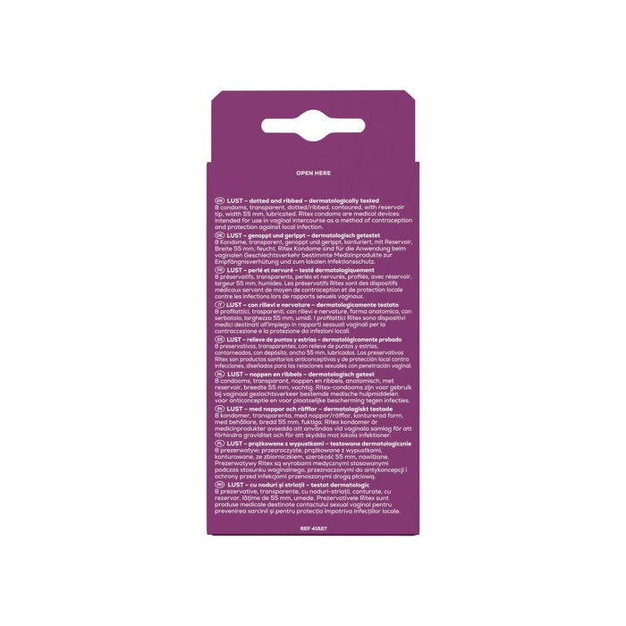 Preservativos Ritex Lust