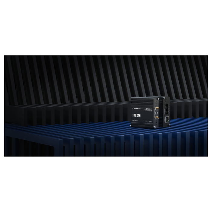 Teltonika TRB246 Gateway LTE Cat 4, Router Industrial para Conectividad Móvil de Alta Fiabilidad