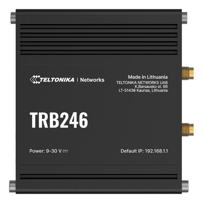Teltonika TRB246 Gateway LTE Cat 4, Router Industrial para Conectividad Móvil de Alta Fiabilidad
