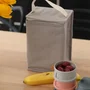 Beaba Bolsa de comida para bebés isotérmica gris perla