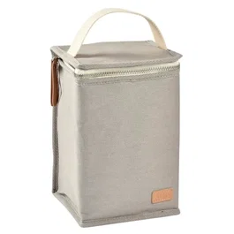 Beaba Bolsa de comida para bebés isotérmica, gris perla
