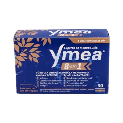 Ymea MENOPAUSIA 8 en 1 30 comprimidos