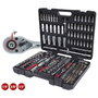 KS Tools Juego de Dados CHROMEplus 1/4 + 3/8 + 1/2, 195 piezas