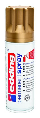 EDDING Pintura Acrílica Permanente en Spray 200 ml Oro Rico Mate EDDING Pintura Acrílica Permanente en Spray 200 ml Oro Rico Mate