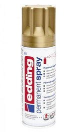 Edding Pintura Permanente en Spray Bote 200 mL Oro Mate