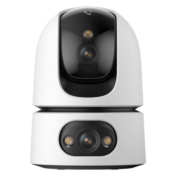 Imou Ranger Dual Pro Cámara de Seguridad IP Interior 6MP, PTZ 360°, Seguimiento Automático, Visión Nocturna, Wifi y Cable, Blanco