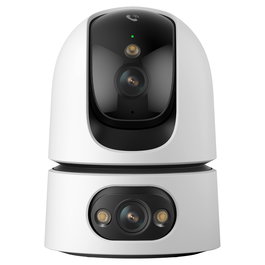 Imou Ranger Dual Pro Cámara de Seguridad IP Interior 6MP, PTZ 360°, Seguimiento Automático, Visión Nocturna, Wifi y Cable, Blanco