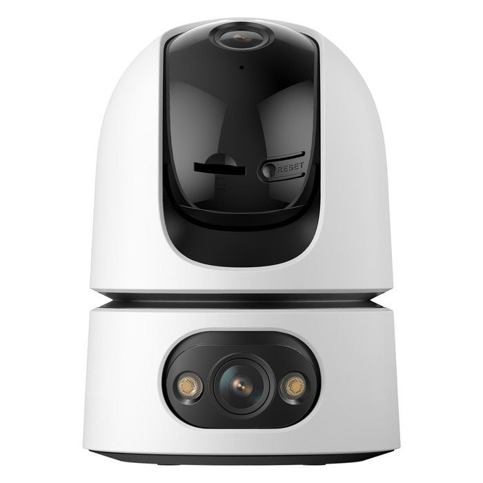 Imou Ranger Dual Pro Cámara de Seguridad IP Interior 6MP, PTZ 360°, Seguimiento Automático, Visión Nocturna, Wifi y Cable, Blanco