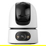 Imou Ranger Dual Pro Cámara de Seguridad IP Interior 6MP, PTZ 360°, Seguimiento Automático, Visión Nocturna, Wifi y Cable, Blanco