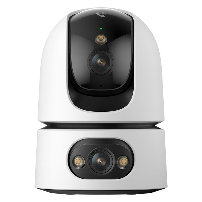 Imou Ranger Dual Pro Cámara de Seguridad IP Interior 6MP, PTZ 360°, Seguimiento Automático, Visión Nocturna, Wifi y Cable, Blanco