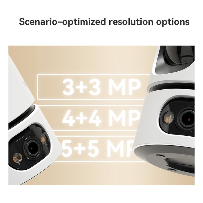 Imou Ranger Dual Pro Cámara de Seguridad IP Interior 6MP, PTZ 360°, Seguimiento Automático, Visión Nocturna, Wifi y Cable, Blanco