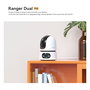 Imou Ranger Dual Pro Cámara de Seguridad IP Interior 6MP, PTZ 360°, Seguimiento Automático, Visión Nocturna, Wifi y Cable, Blanco