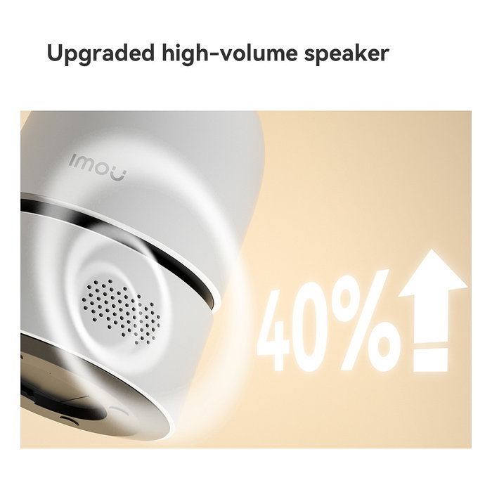 Imou Ranger Dual Pro Cámara de Seguridad IP Interior 6MP, PTZ 360°, Seguimiento Automático, Visión Nocturna, Wifi y Cable, Blanco