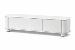 DKD Home Decor Mueble TV Melamina MDF 180x40x49 Lacado