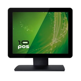 10POS Monitor TPV Táctil Capacitivo 15 Pulgadas (15") 10 Puntos TOUCH TS-15HV con Conexión USB, VGA, HDMI y Soporte VESA