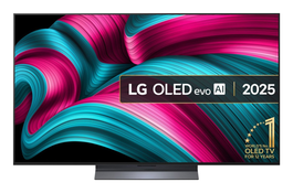 LG OLED55C54LA | TV OLED evo AI 55" (139.7 cm) 4K Ultra HD Smart TV | WebOS 25 | a9 Gen 8 | 120Hz | HDR | HDMI 2.1 | Compatible con Gaming FreeSync Premium & G-SYNC | Negro
