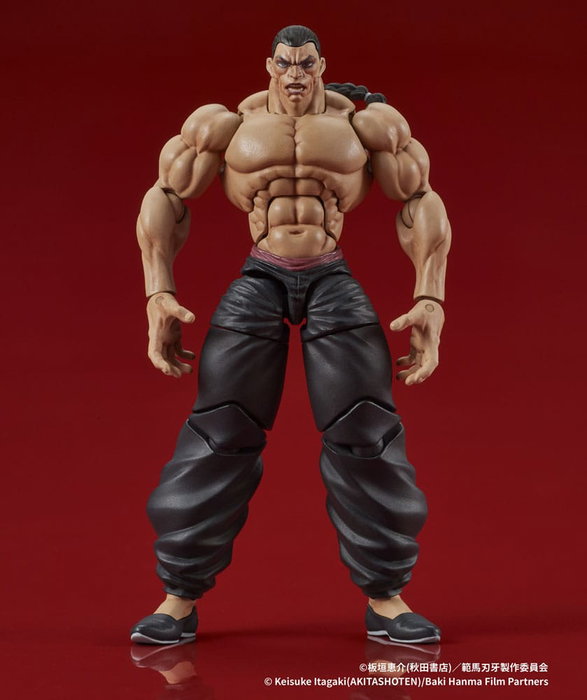 Baki Hanma Digaction Figura Retsu Kaioh 7 cm