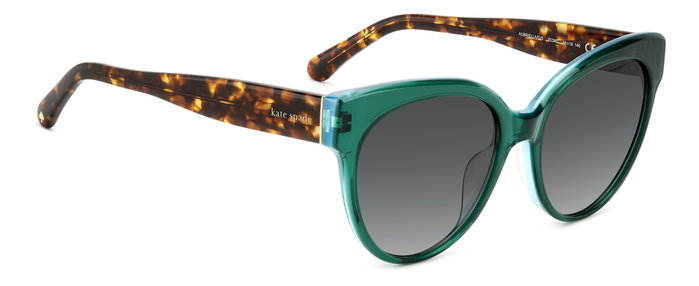 Kate Spade AUBRIELLA-G-S-1EDF59O Gafas de sol verdes con cristal negro