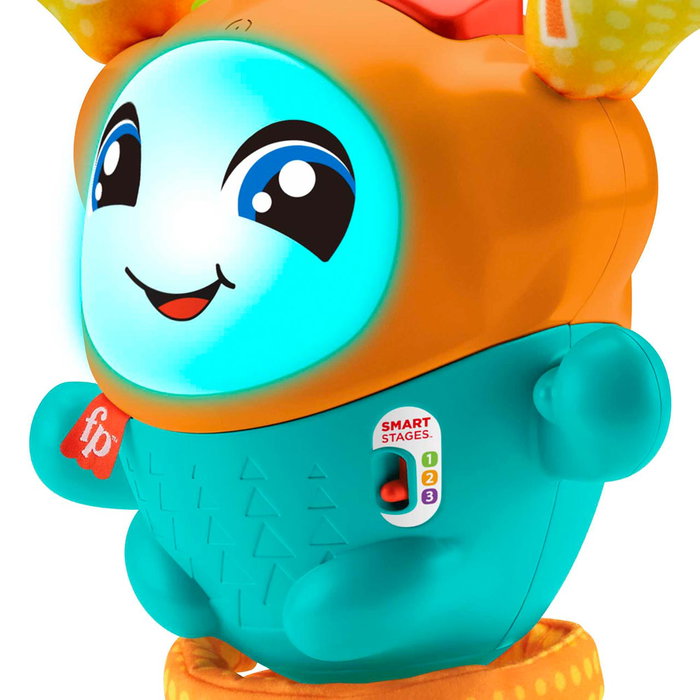 Fisher-Price Boti Robotito Saltarín Hjp99 - Juguete musical interactivo con luces y sonidos +9 meses Fisher-Price Boti Robotito Saltarín Hjp99 - Juguete musical interactivo con luces y sonidos +9 meses