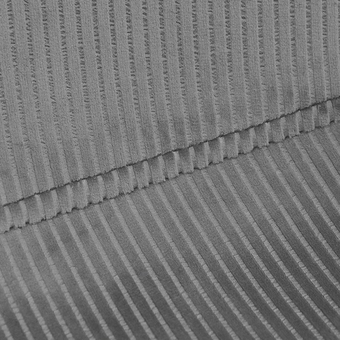 Home Deco Factory Silla Terciopelo Gris Giulia Colección Lounge