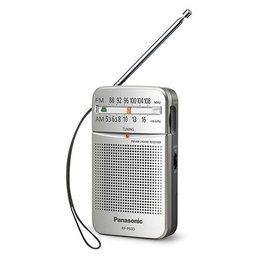 Radio Transistor Panasonic RF-P50DEG-S Rojo Plateado