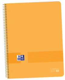 OXFORD Paquete de 5 cuadernos espiral A4+ Ebook1 con cuadrícula 5x5