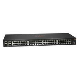 HPE Aruba Networking Switch CX 6000 48 Puertos 10M/100M/1G PoE Clase 4, 4 SFP 1G, 370W, Para UE