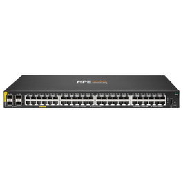 HP Enterprise HPE Aruba Networking CX 6000 48p 10M/100M/1G Class4 PoE 4p SFP 1G 370W Switch