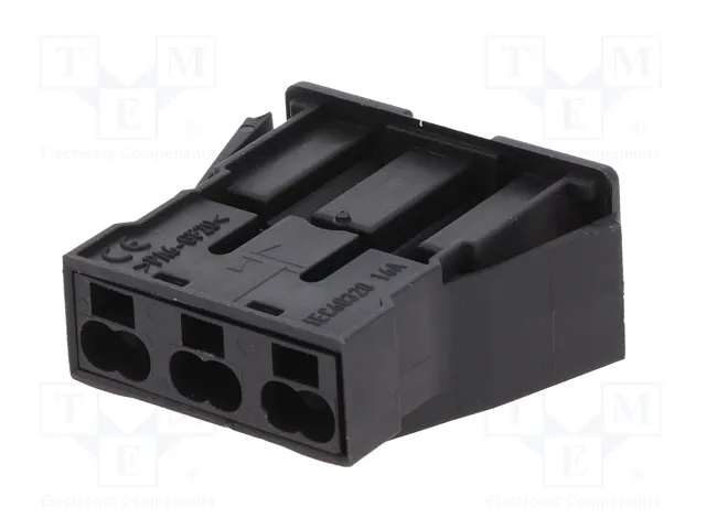 WIELAND GESIS bloque de bornas desmontable macho, negro