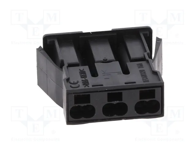 WIELAND GESIS bloque de bornas desmontable macho, negro
